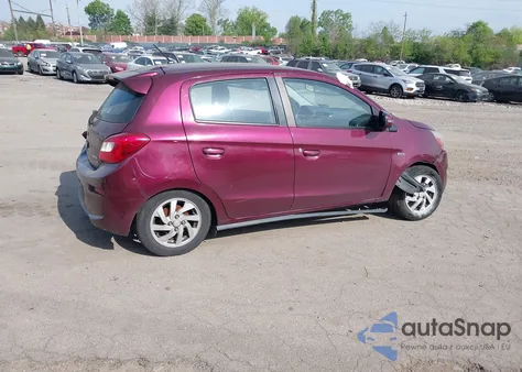 2018 Mitsubishi Mirage Se from USA, damaged, VIN ML32A4HJ0JH008437